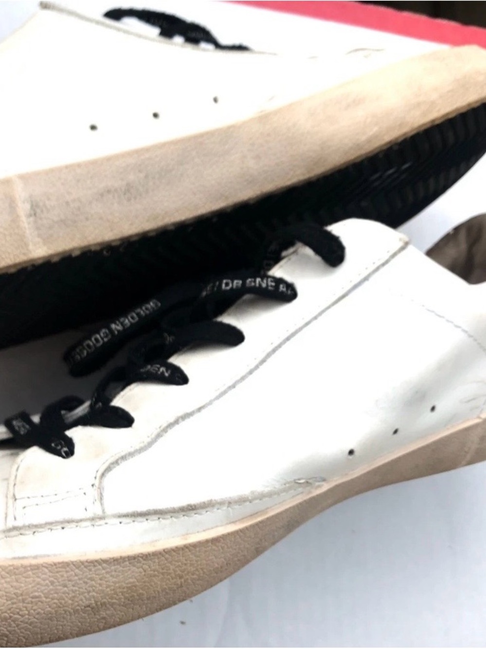 Golden Goose Sneakers with Rose Gold Glitter Heel 8,5Us/39Eu - Picture 7 of 10